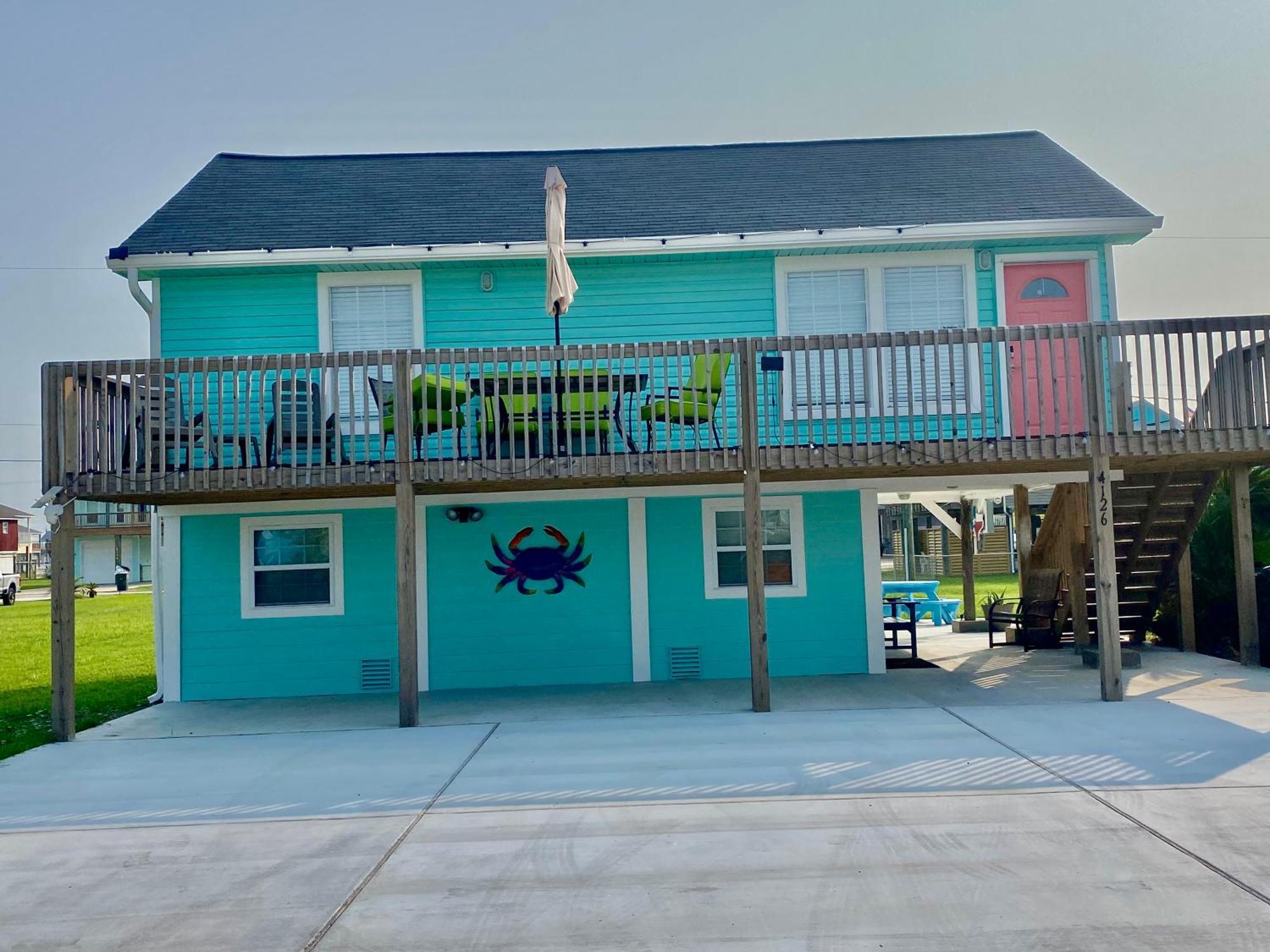 Pelican Hideaway Villa Galveston Exterior foto